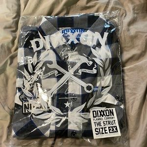 Dixxon flannel The Strut 2x never opened